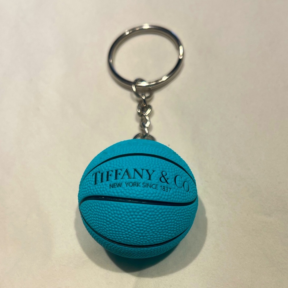 Tiffany Ball Bag Charm Keychain